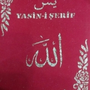 Orta yasini serif kadife kapli ciltli ozel